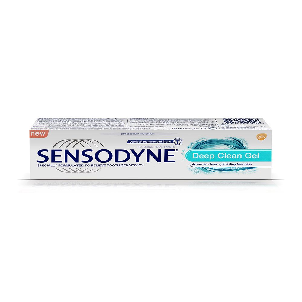 Sensodyne Deep Clean Gel Toothpaste 75 mL
