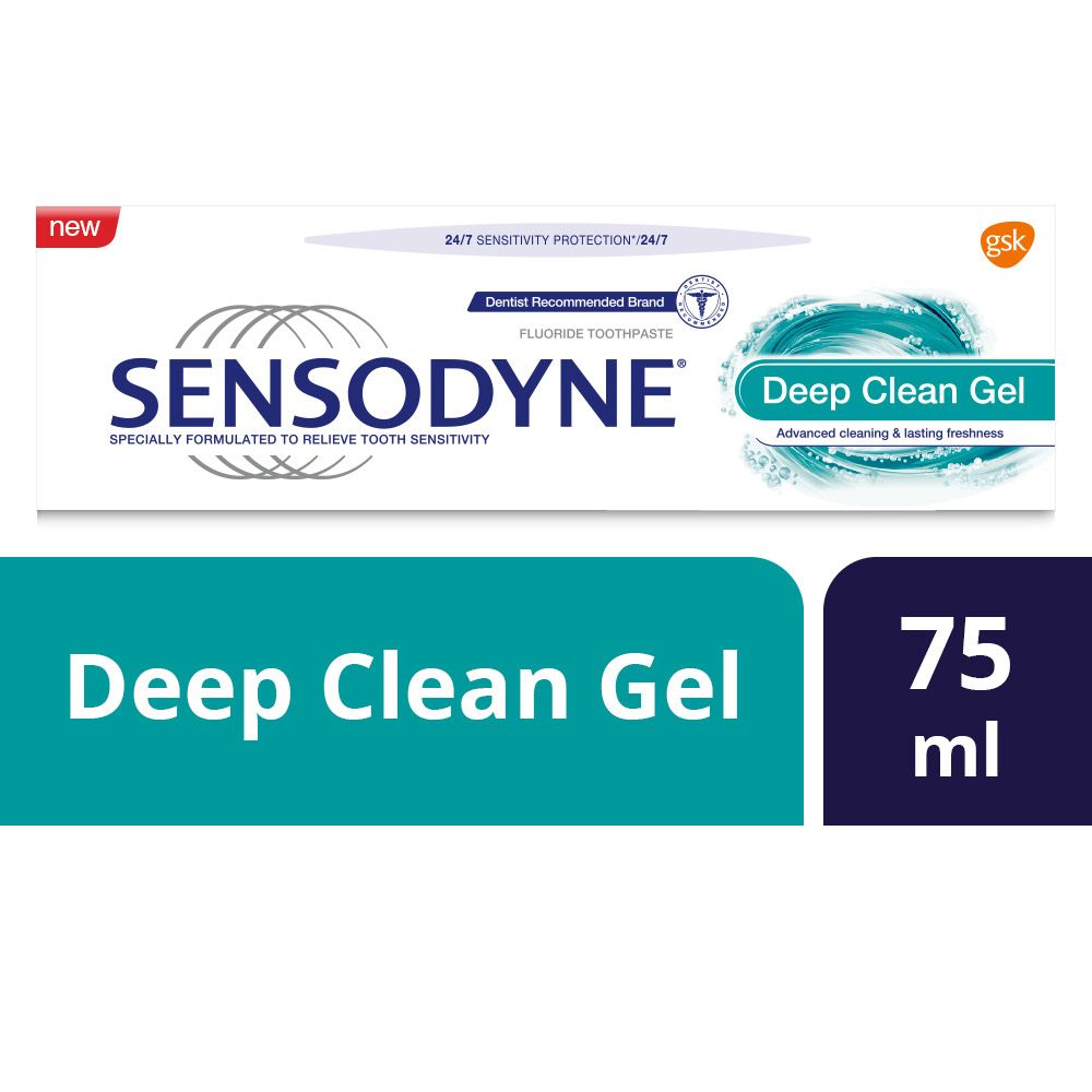 Sensodyne Deep Clean Gel Toothpaste 75 mL