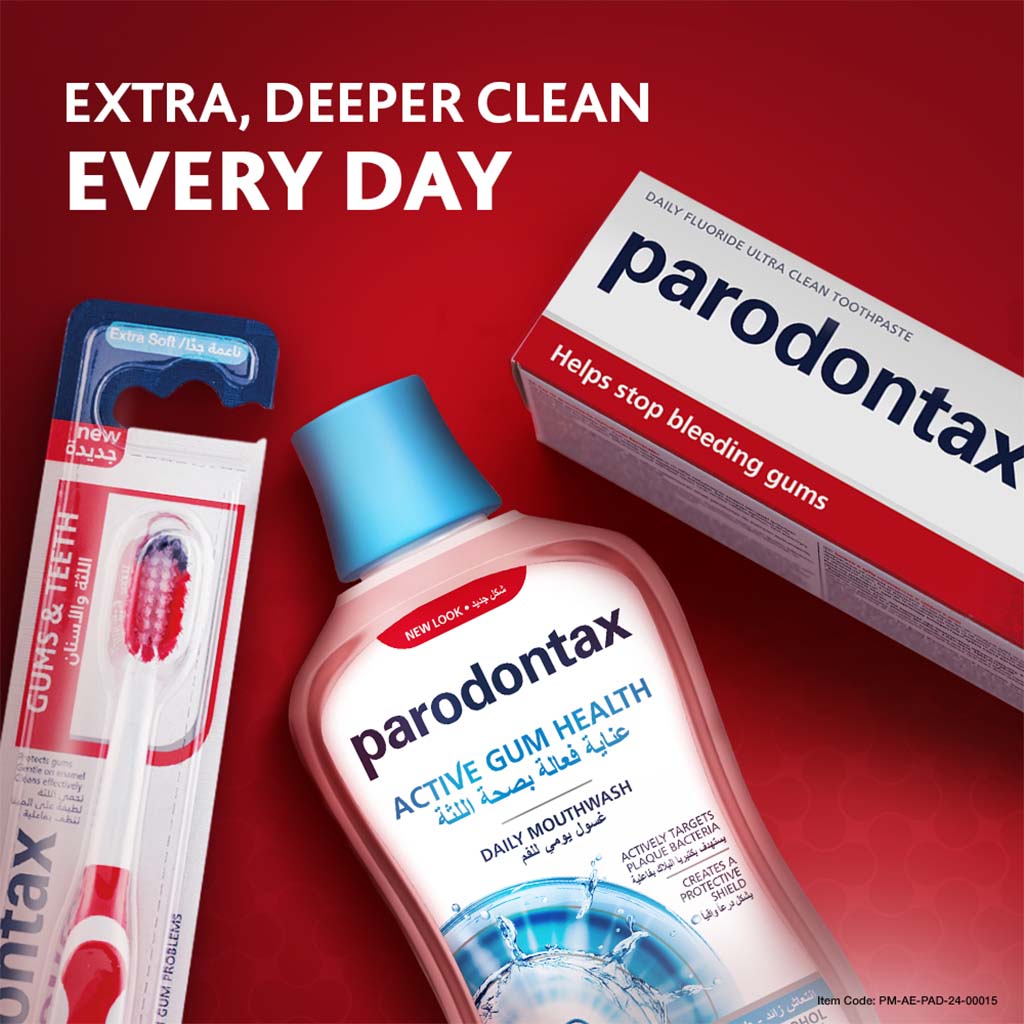 Parodontax Ultra Clean Toothpaste for Bleeding Gums 75 mL