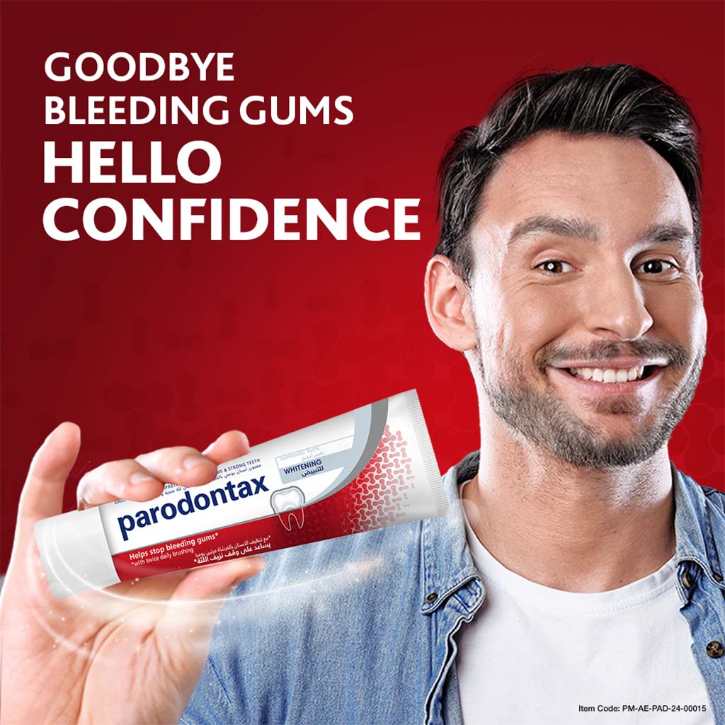 Parodontax Whitening Toothpaste for Bleeding Gums 75 mL