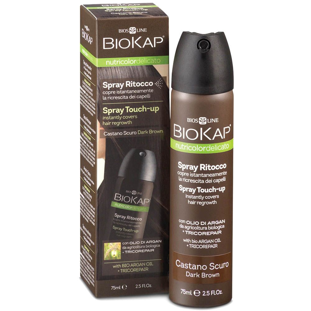 Biokap Nutricolor Delicato Spray Touch-up Dark Brown 75 mL