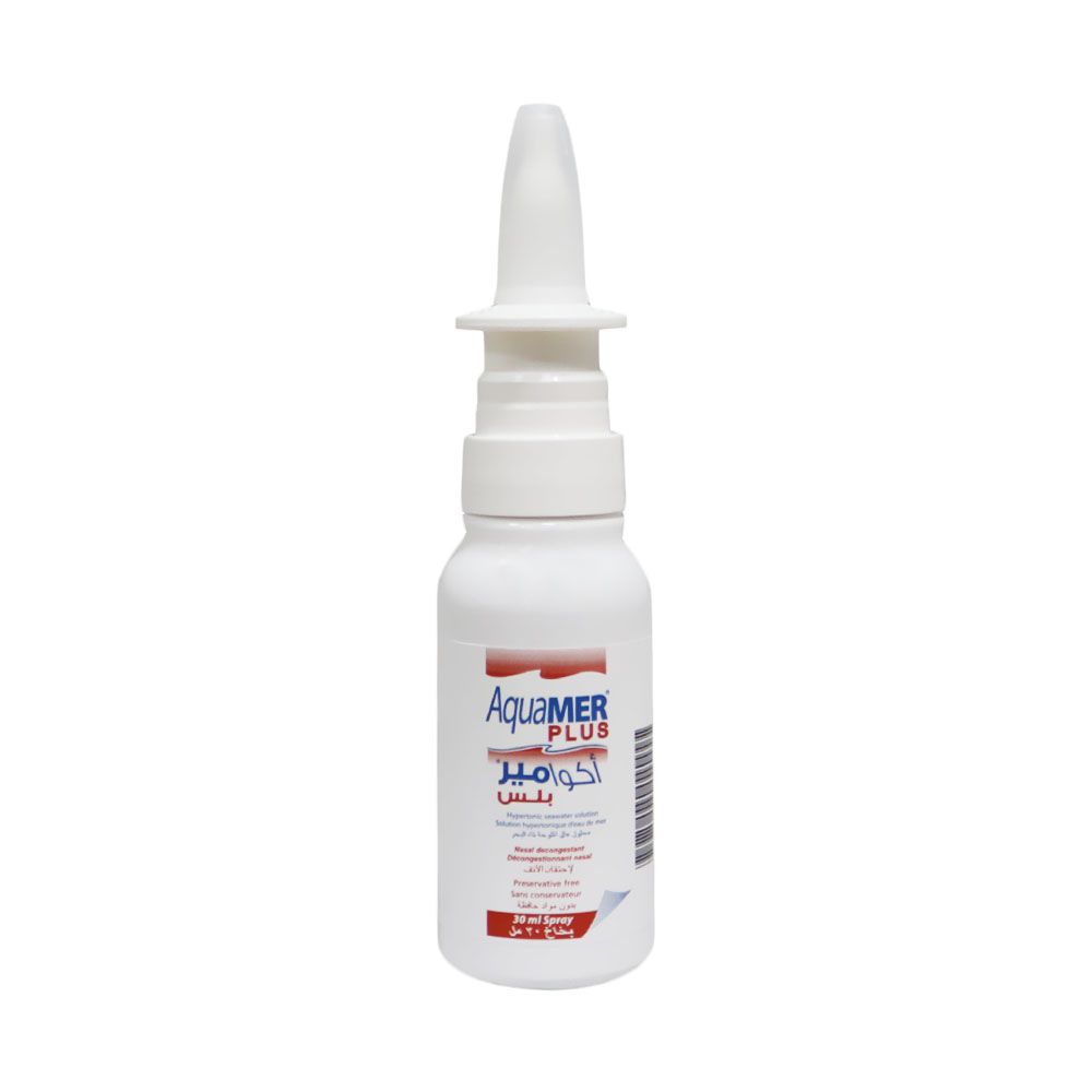 Aquamer Plus Hypertonic Nasal Spray 30 mL
