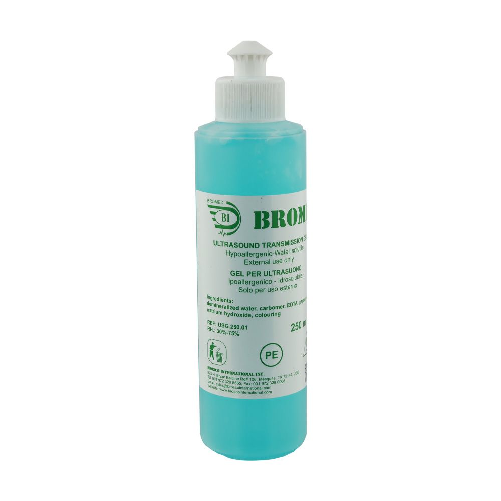 Bromed Ultrasound Transmission Gel 250 mL