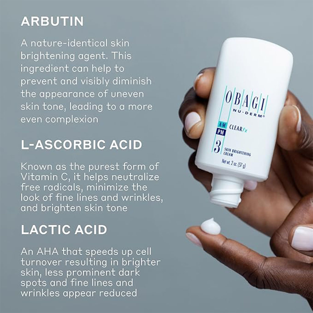 Obagi Nu Derm Clear Fx Skin Brightening Face Cream 57g 