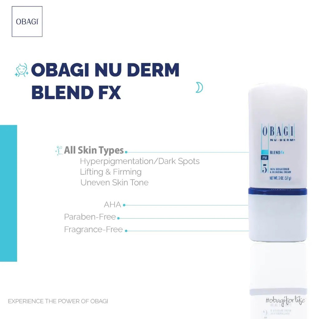 Obagi Nu Derm Blend Fx Skin Brightening Night Cream 57g