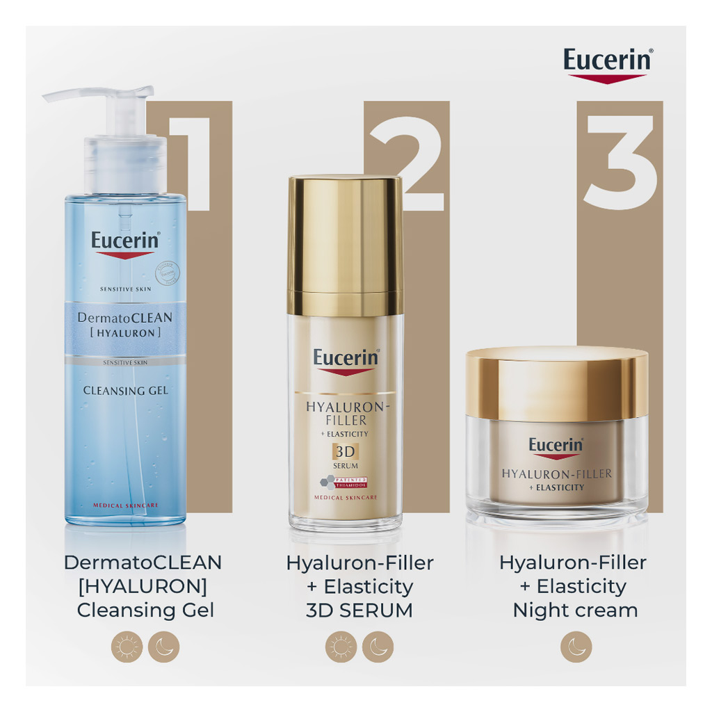 Eucerin Hyaluron-Filler + Elasticity Anti-Wrinkle Night Cream 50ml