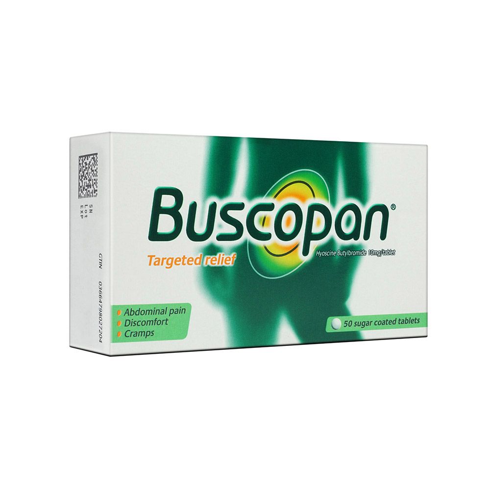Buscopan 10 mg Tablets 50's
