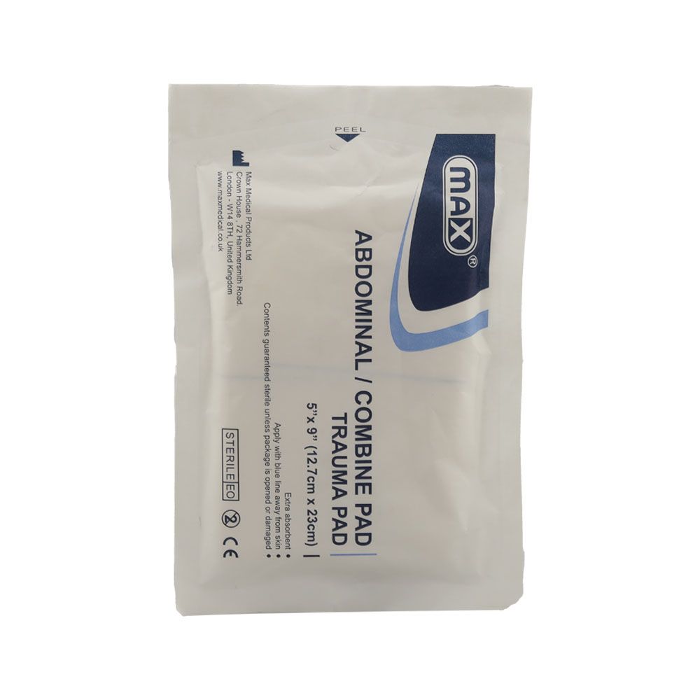 Max Trauma Pad 5 inch x 9 inch 1's