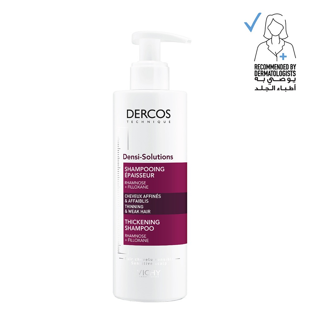 Vichy Dercos Densi-Solutions Hair Thickening Shampoo For Weak & Thinning hair 250ml