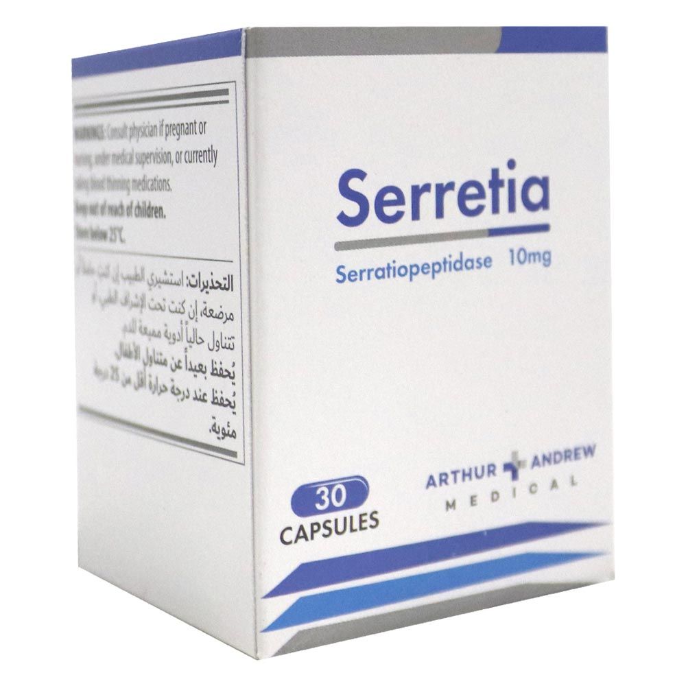 Serretia 10 mg Capsules 30's