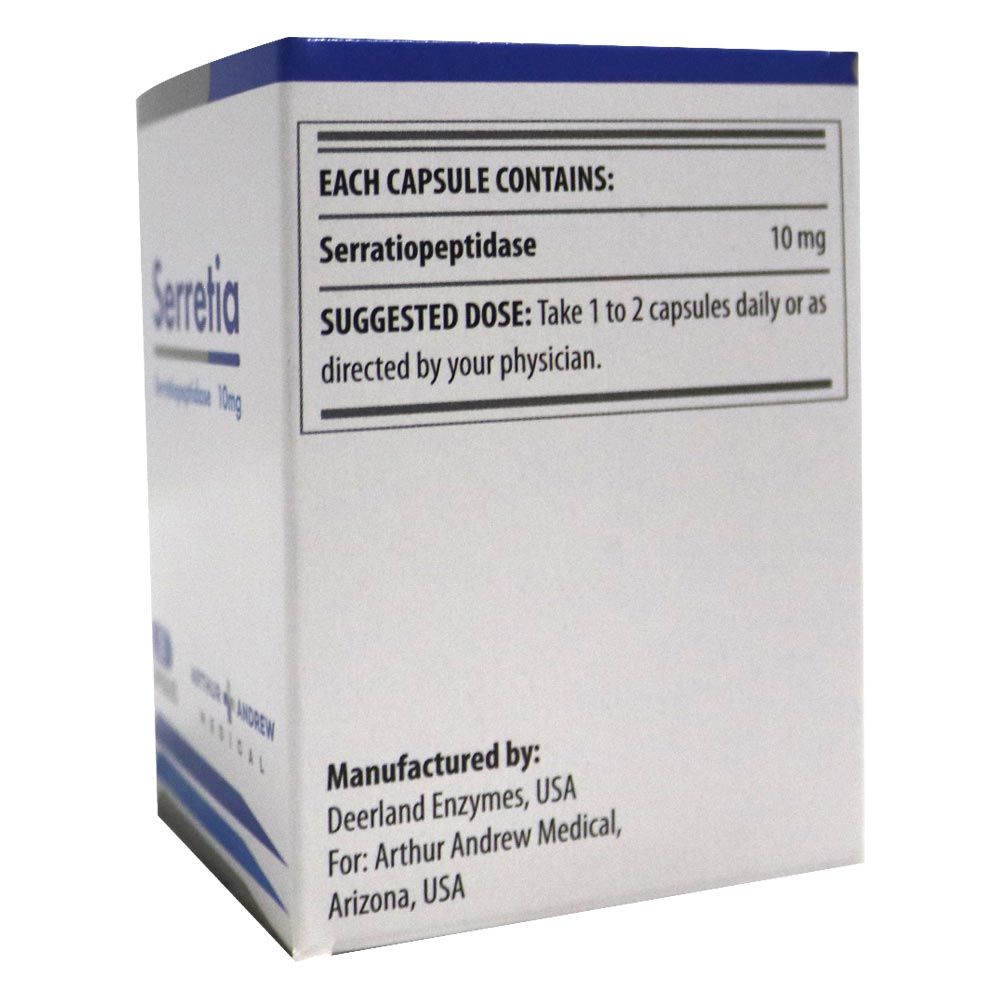 Serretia 10 mg Capsules 30's