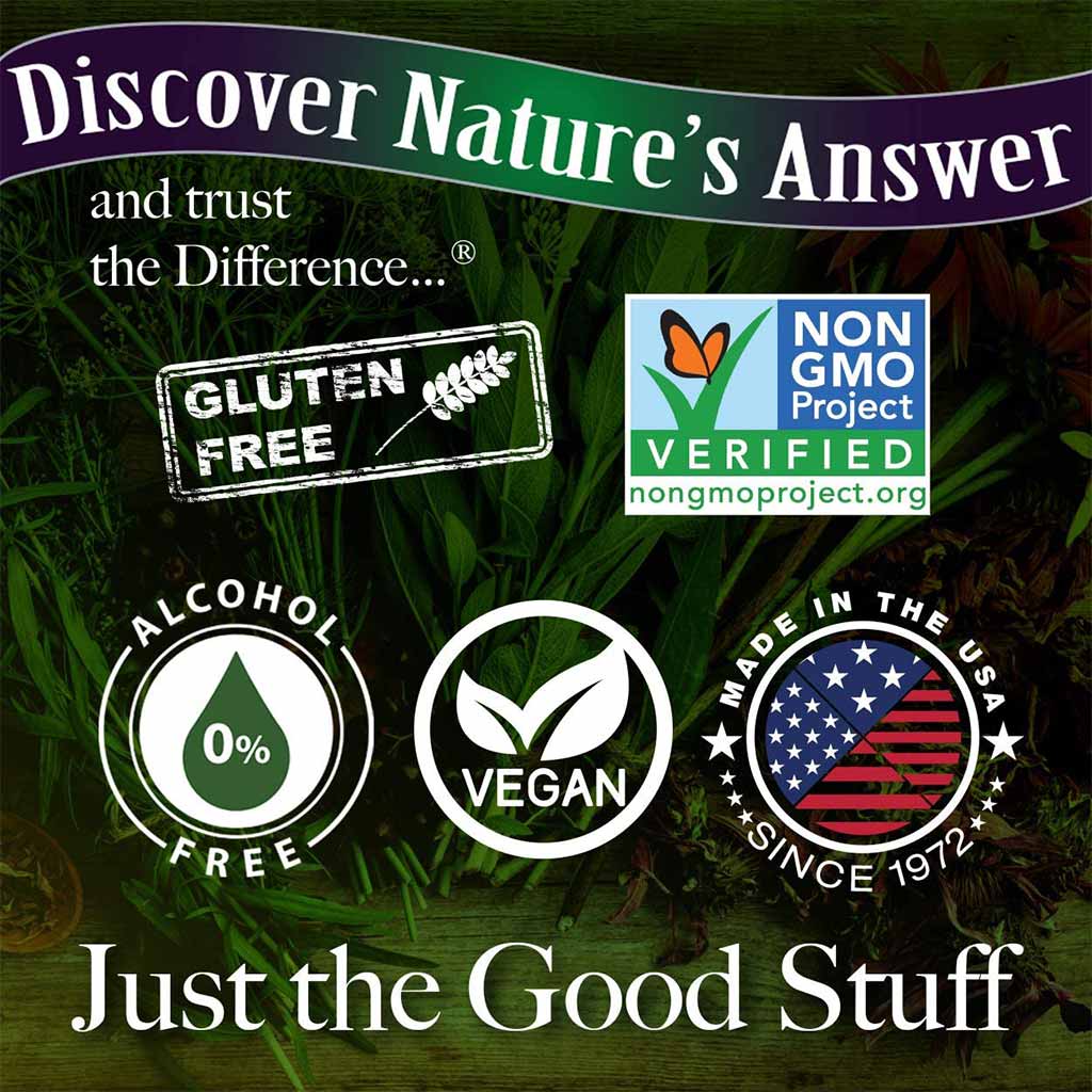 Nature's Answer Echinacea & Goldenseal 1000mg Drops For Immunity Support 30ml