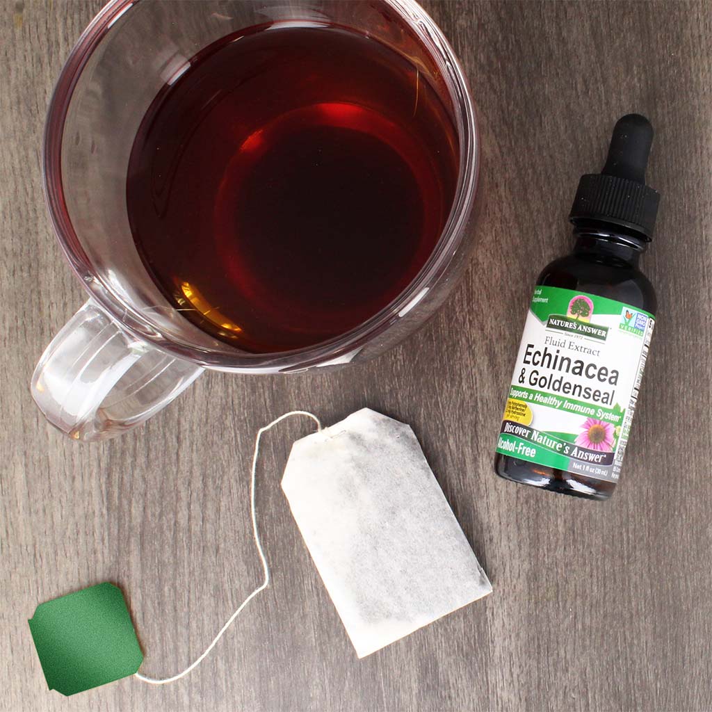 Nature's Answer Echinacea & Goldenseal 1000mg Drops For Immunity Support 30ml