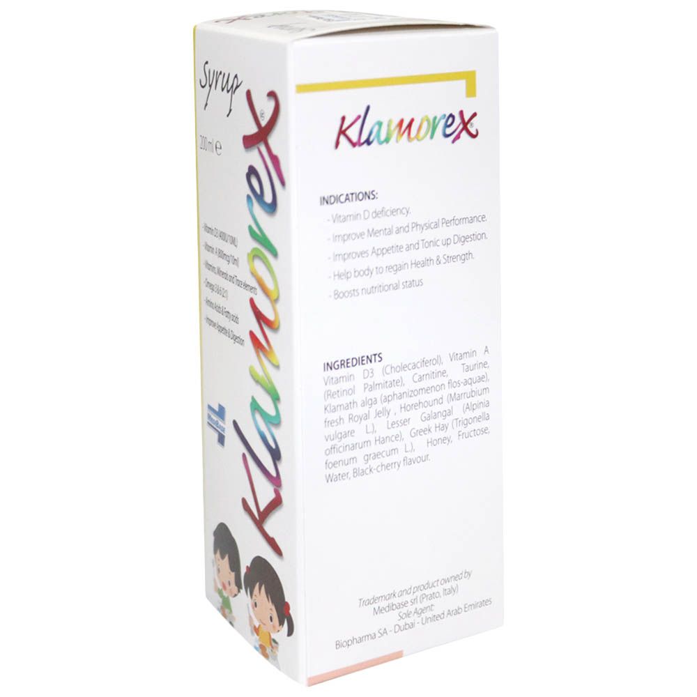 Klamorex Syrup 200 mL