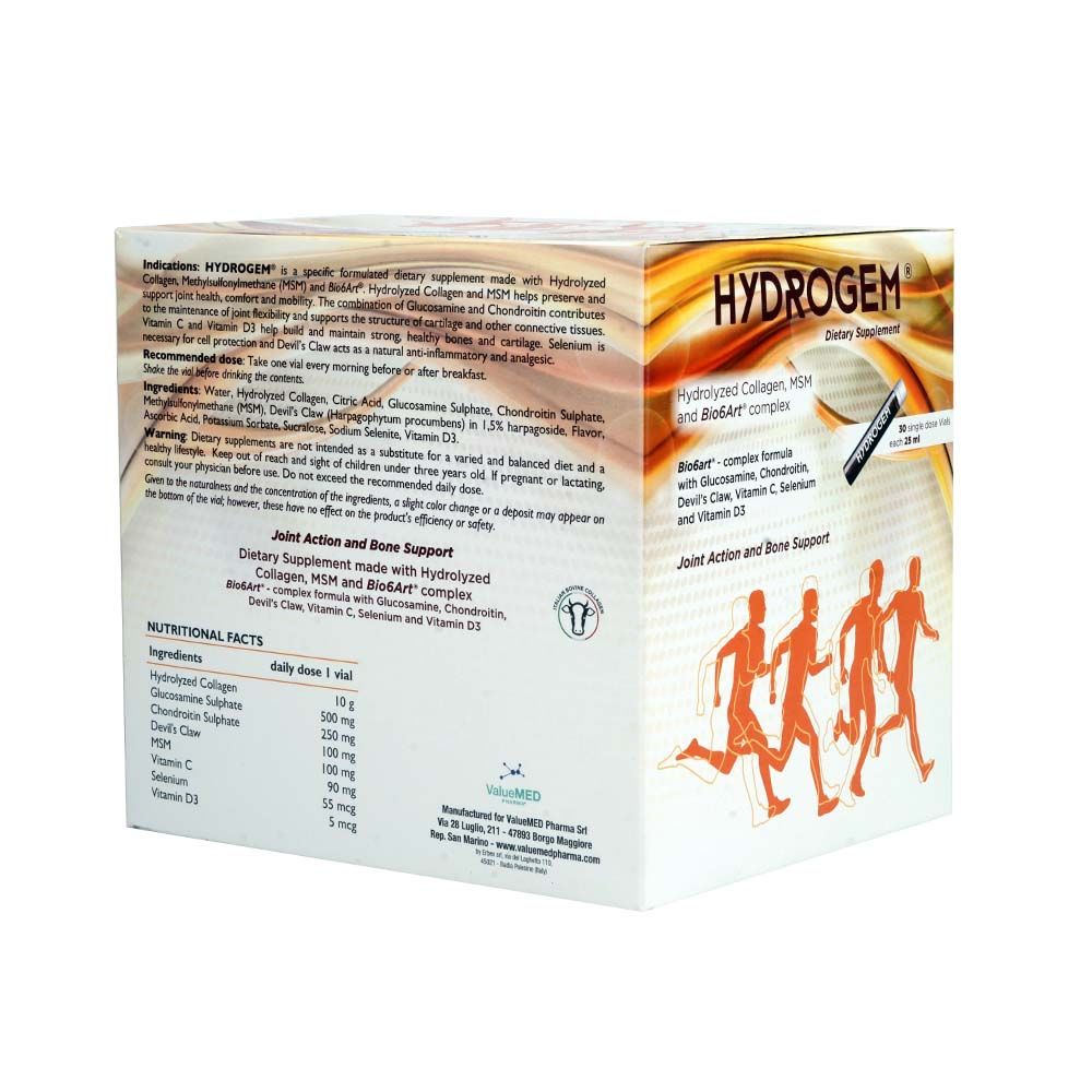 Hydrogem Oral Vials 25 mL 30's