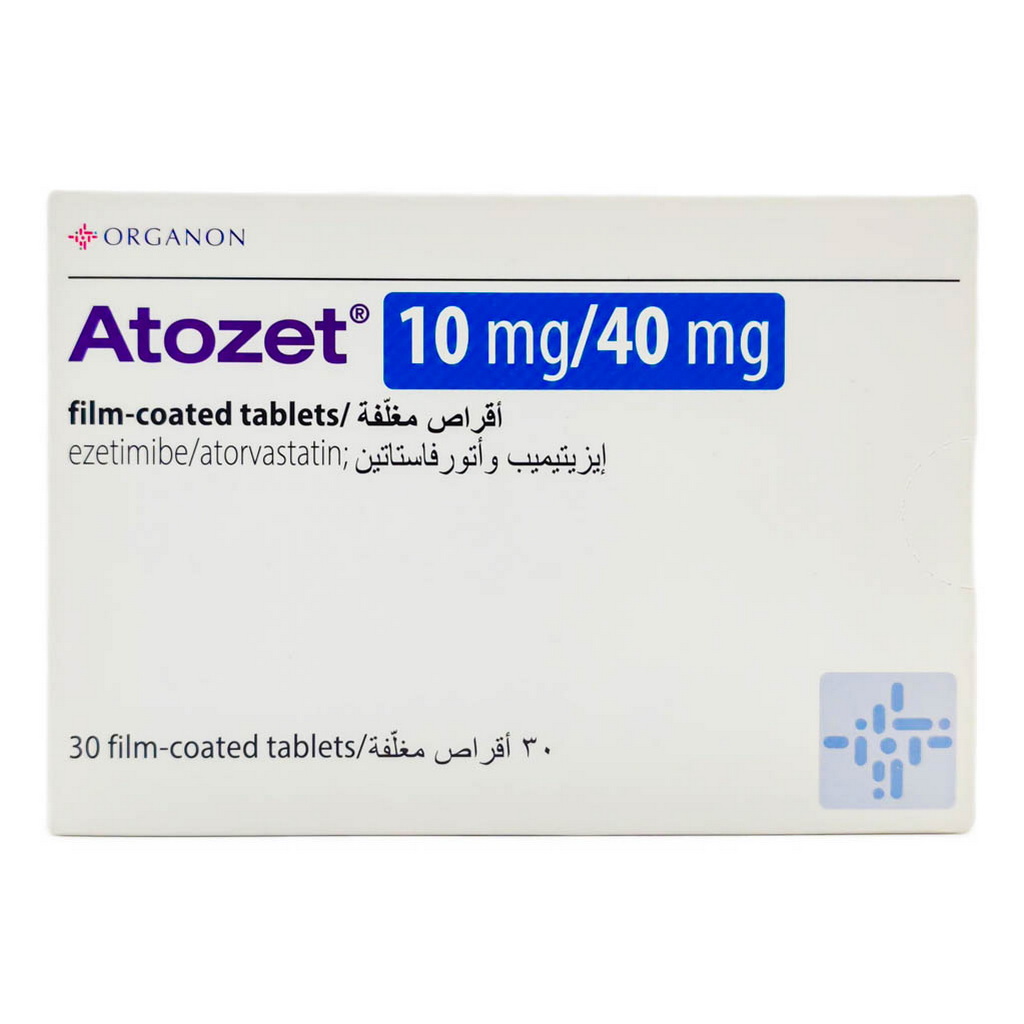 Atozet 10mg/40mg Tablets, Pack of 30's