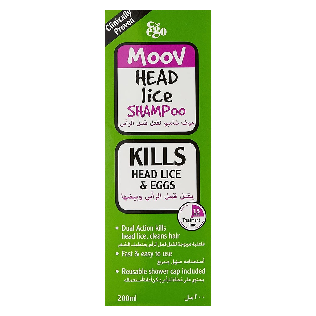 Ego Moov Head Lice Shampoo 200 mL