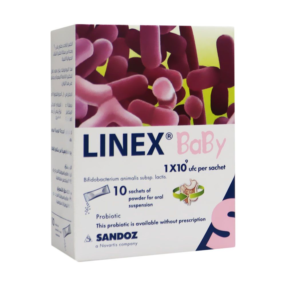 Linex Baby 100 mg Oral Sachet 10's