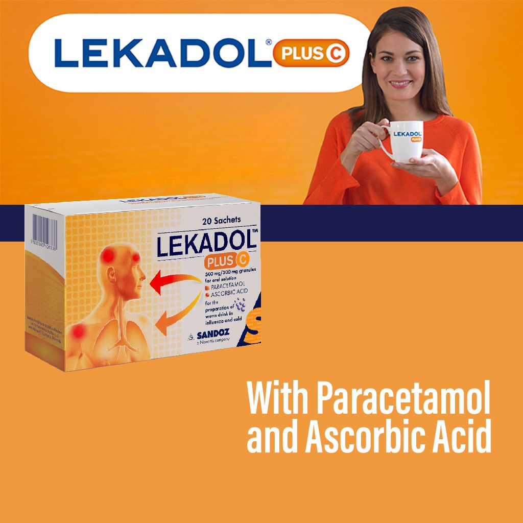 Lekadol Plus C Oral Sachet 20's
