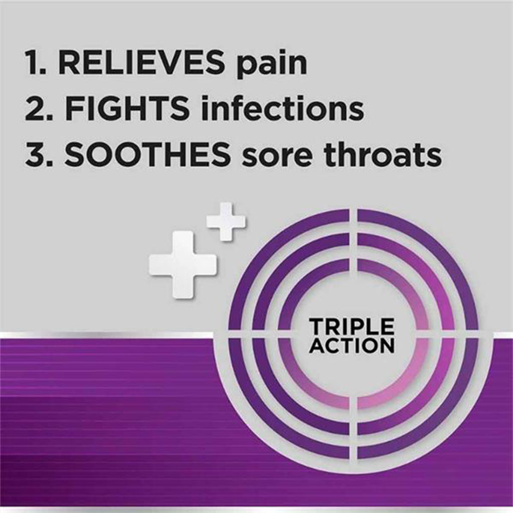 Strepsils Extra Blackcurrant Lozenges 36's