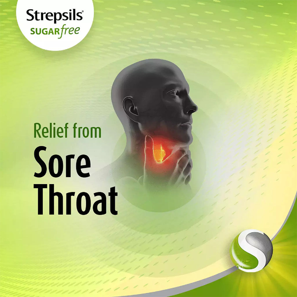 Strepsils Lemon Sugar Free Lozenges 36's