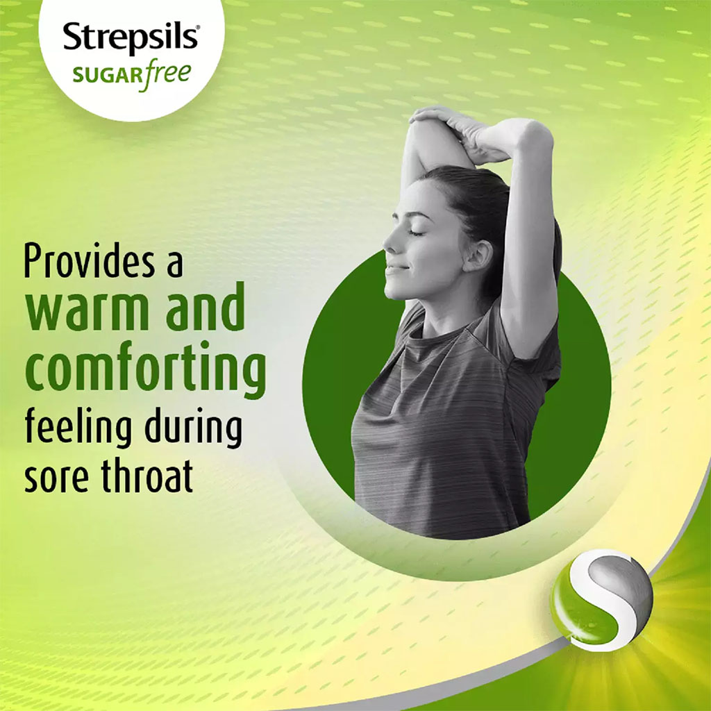 Strepsils Lemon Sugar Free Lozenges 36's