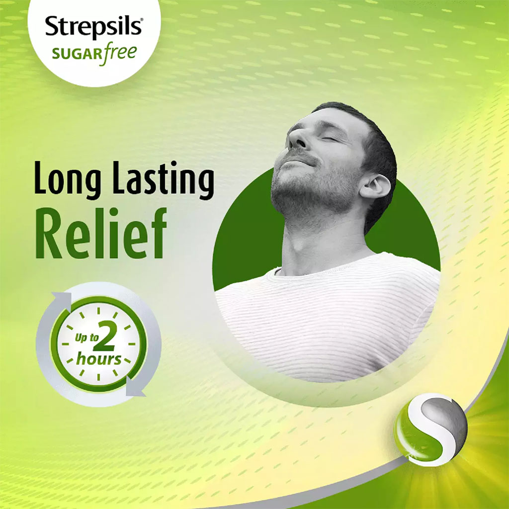 Strepsils Lemon Sugar Free Lozenges 36's