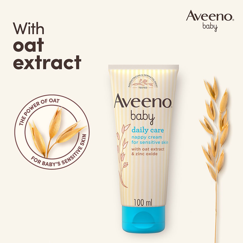 Aveeno Baby Daily Care Barrier Nappy Cream 100 mL