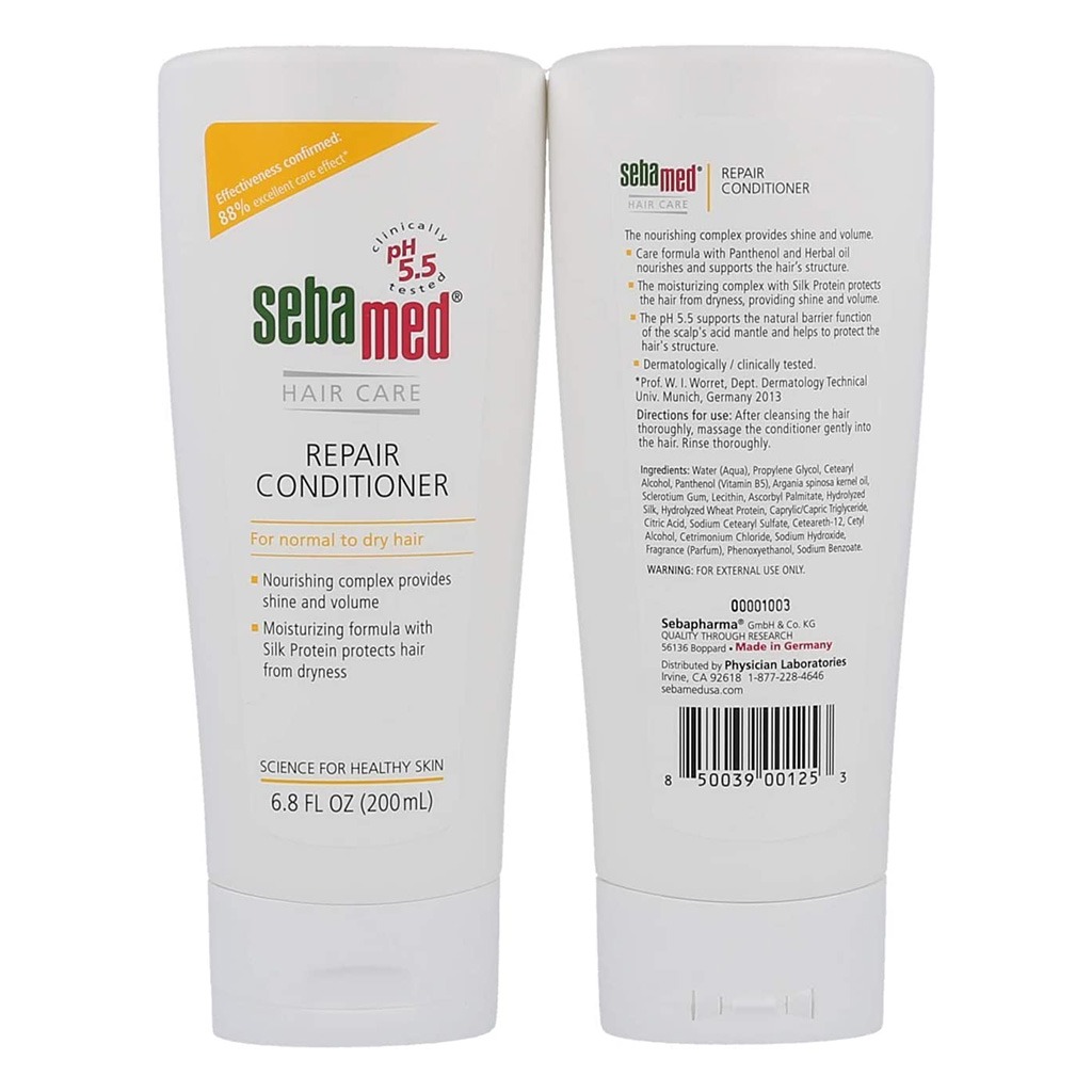 Sebamed Adult Hair Repair Conditioner 200 mL