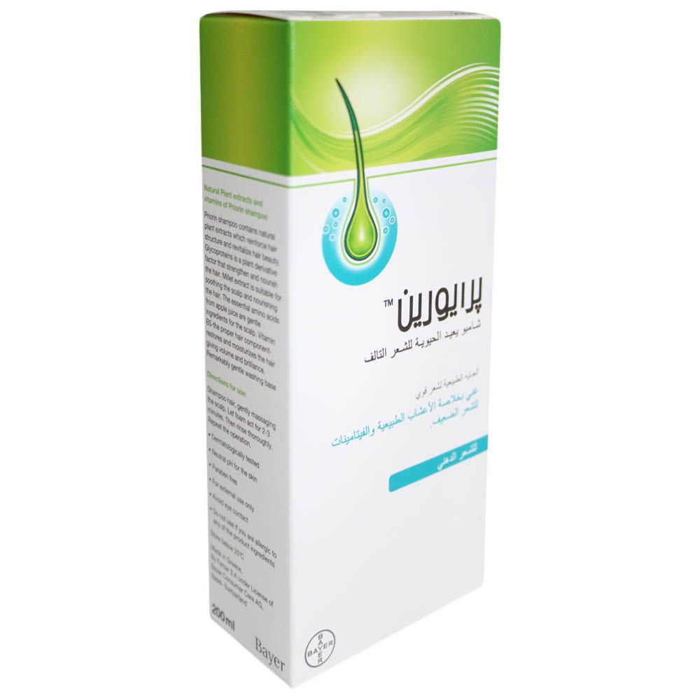 Priorin Revitalising Shampoo For Oily Hair 200ml