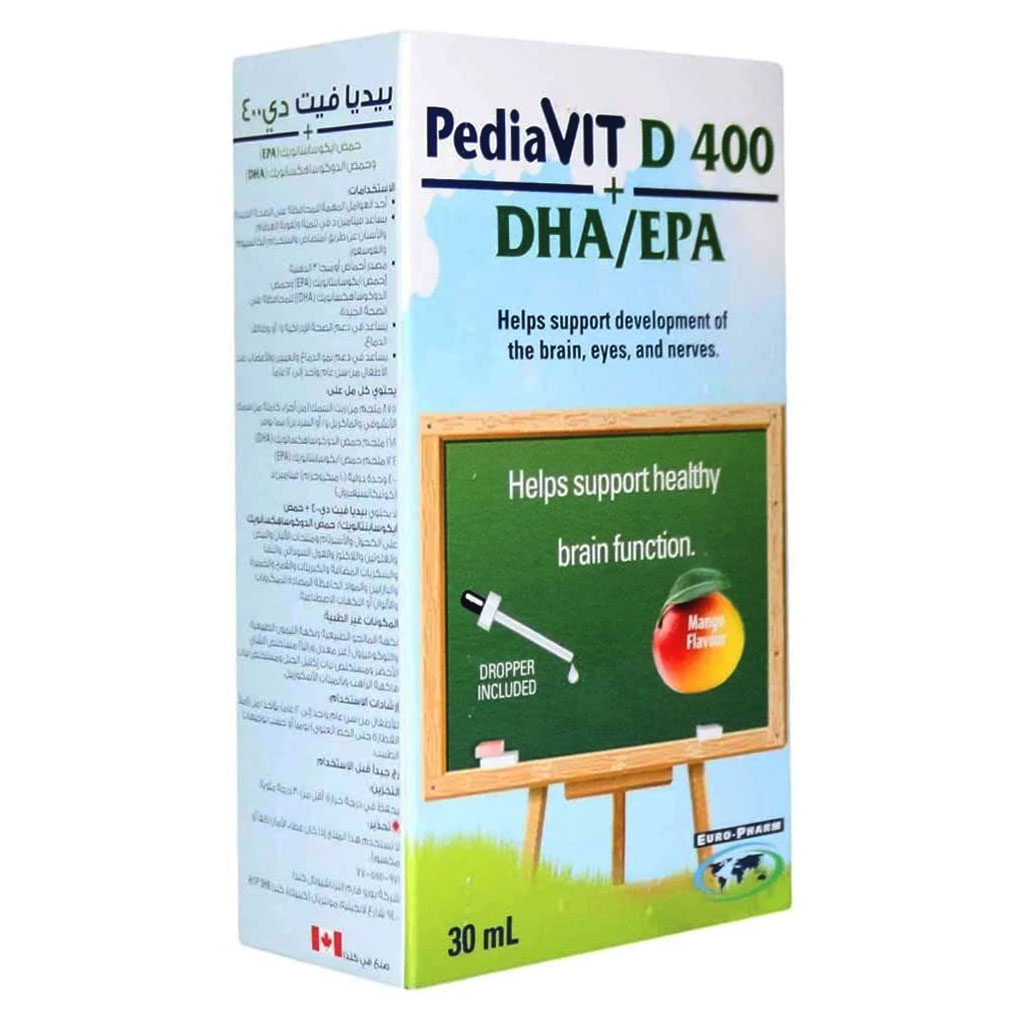 Pediavit D 400 + DHA / EPA Drops 30 mL