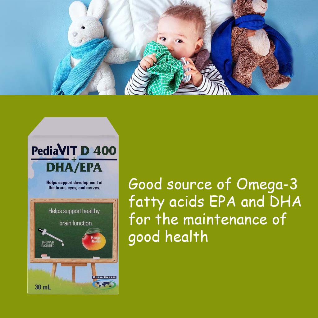 Pediavit D 400 + DHA / EPA Drops 30 mL