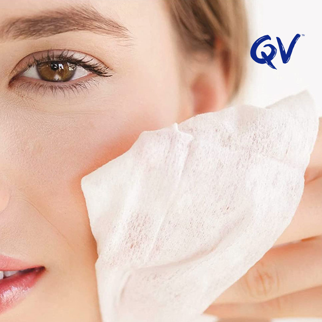 Ego QV Face Make Up Removal Wipes, Pack of 25's
