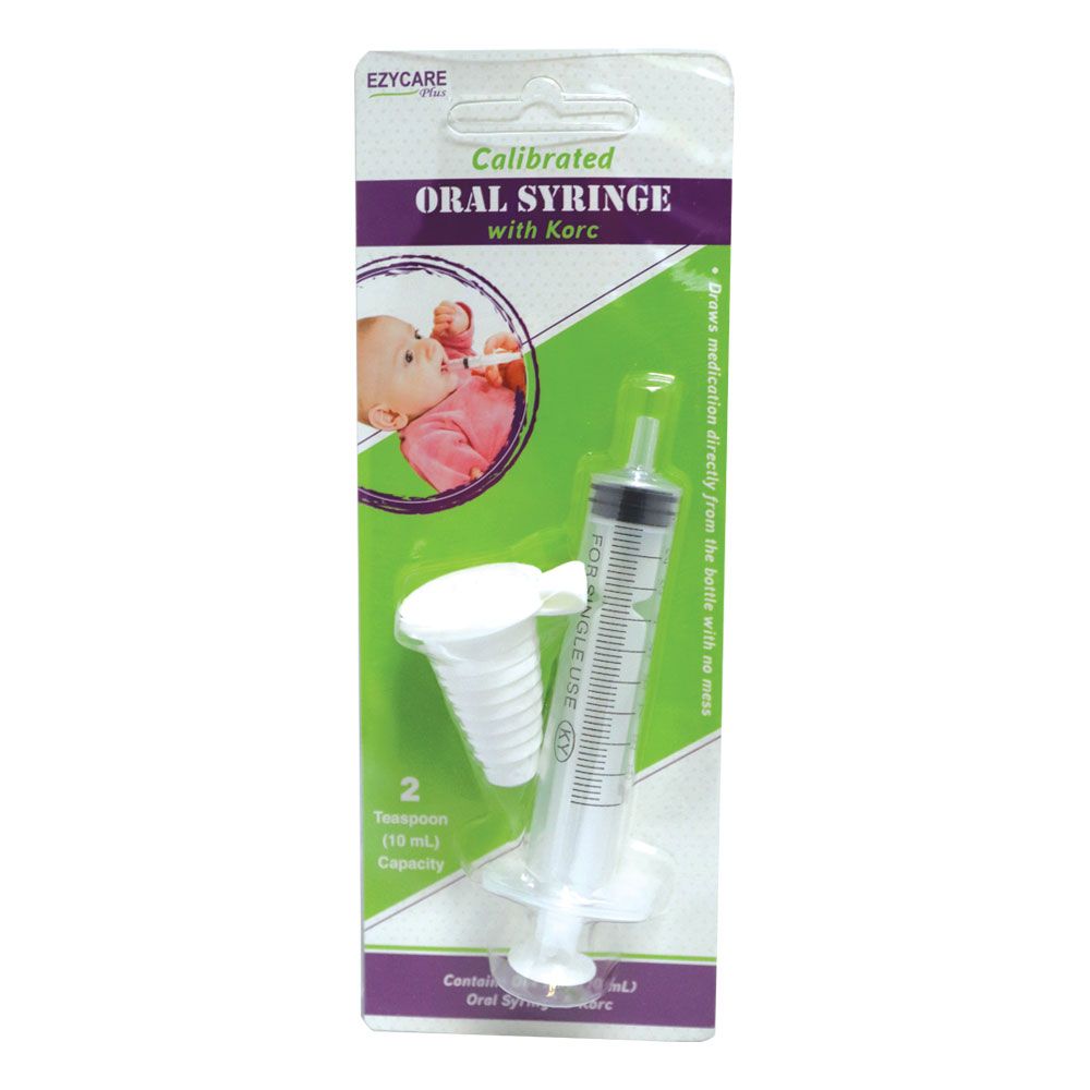 Ezycare Calibrated Oral Syringe with Korc 10 mL 17007