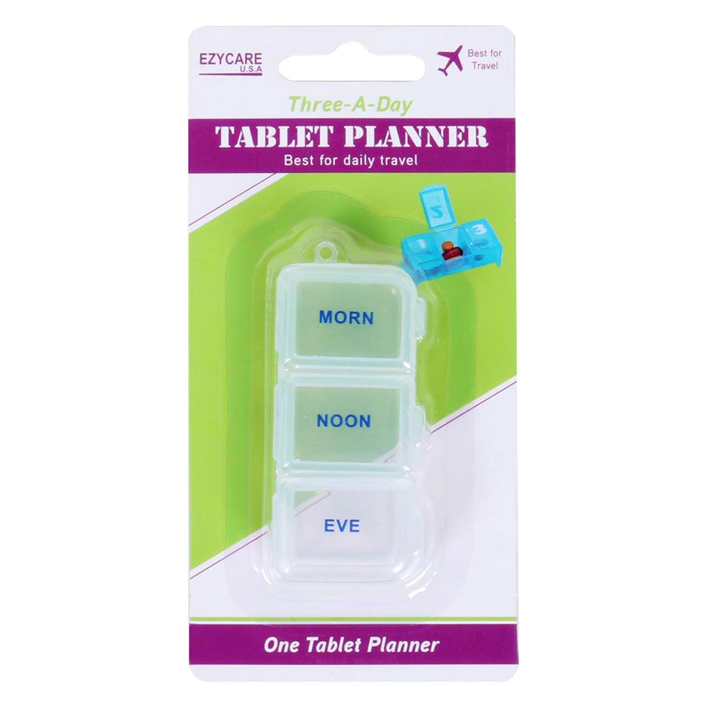 Ezycare Three A Day Tablet Planner 17178