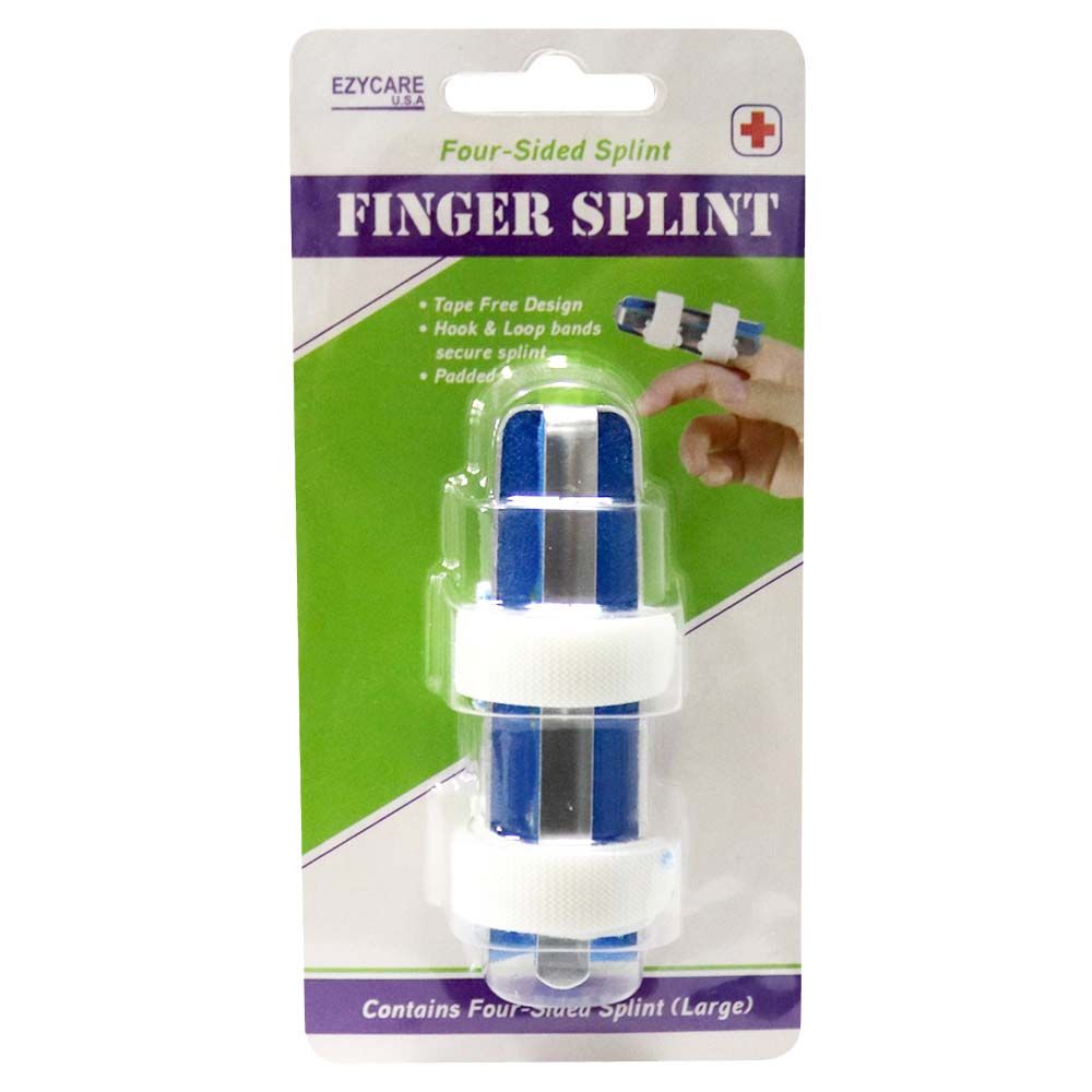 Ezycare Four Sided Finger Splint L 17488