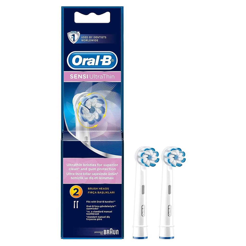 Oral B Sensi UltraThin Brush Heads 2's EB60-2
