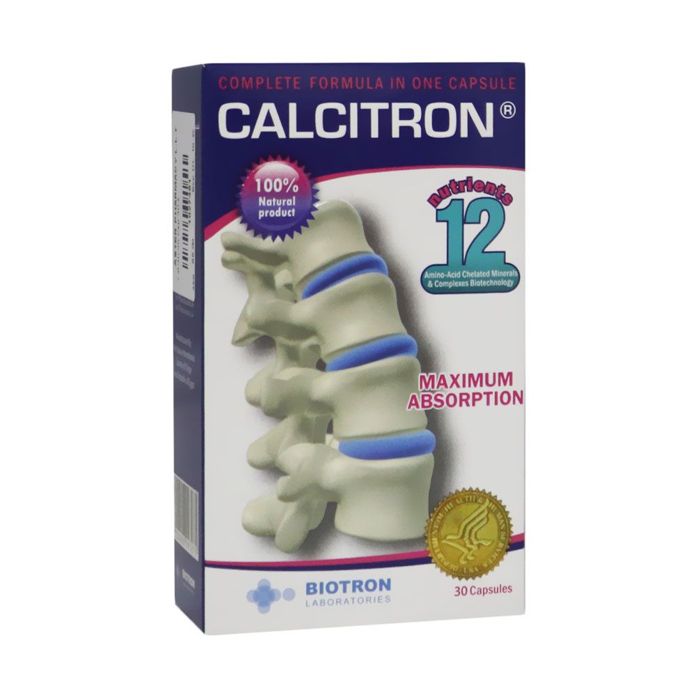 Calcitron Capsules 30's