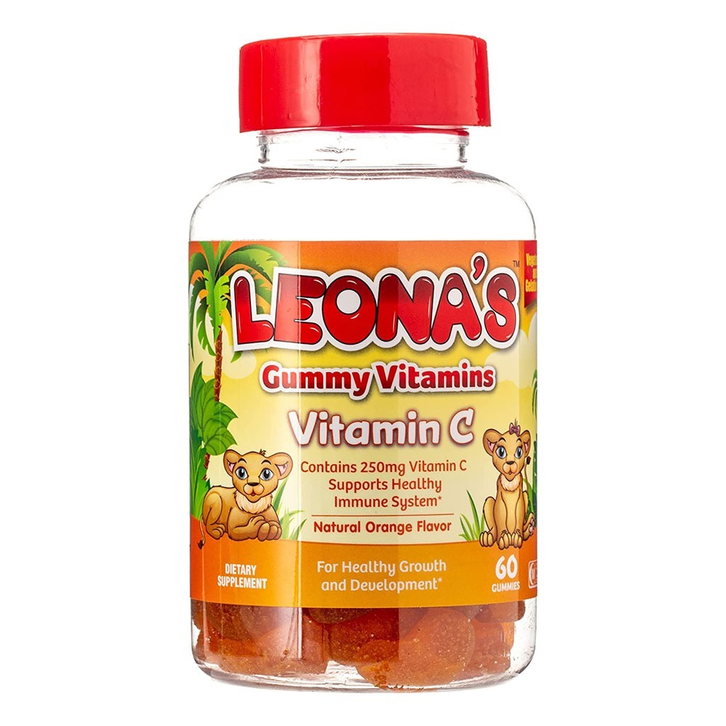 Leona's Vitamin C Kids Gummy vitamins 60's