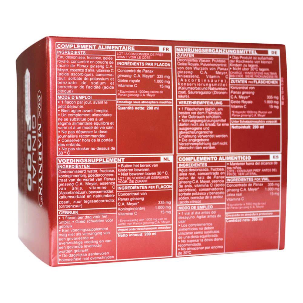 Marnys Ginjal 2000 10 mL, Vials 20's