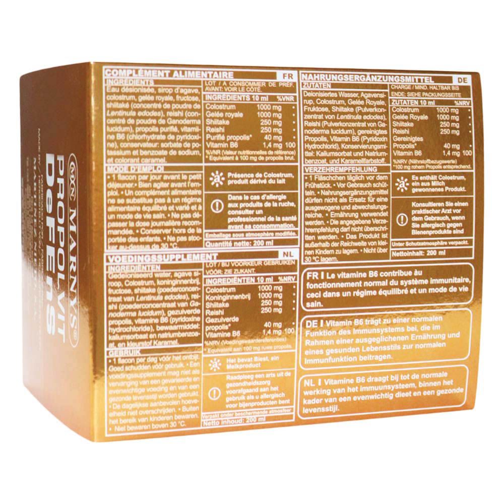 Marnys Propolvit Defens 10 mL, Vials 20's