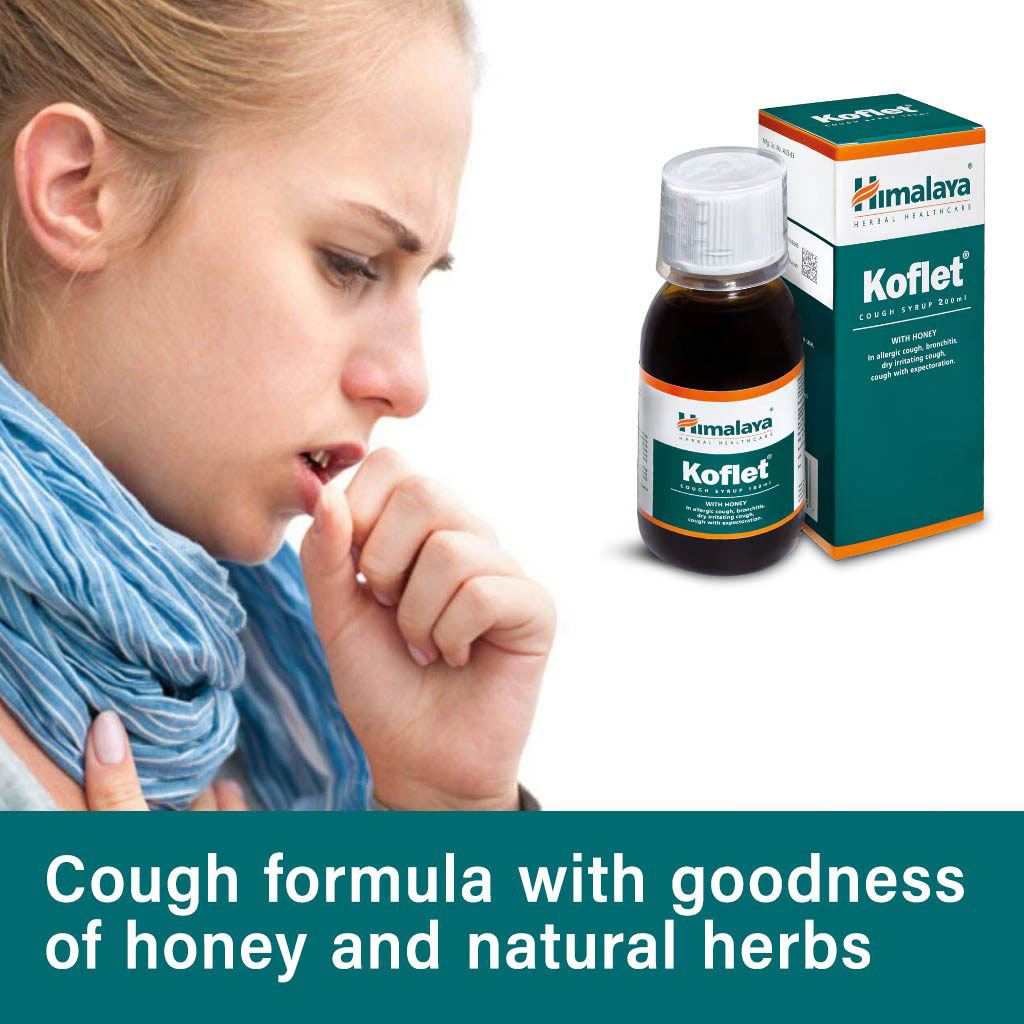 Himalaya Koflet Cough Syrup 200 mL