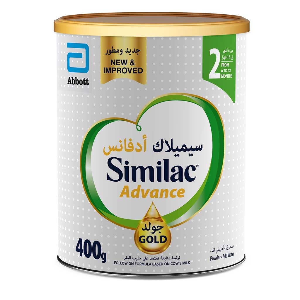 Similac Advance Gold Stage 2 Infant Milk Formula For 6 To 12 Months 400g