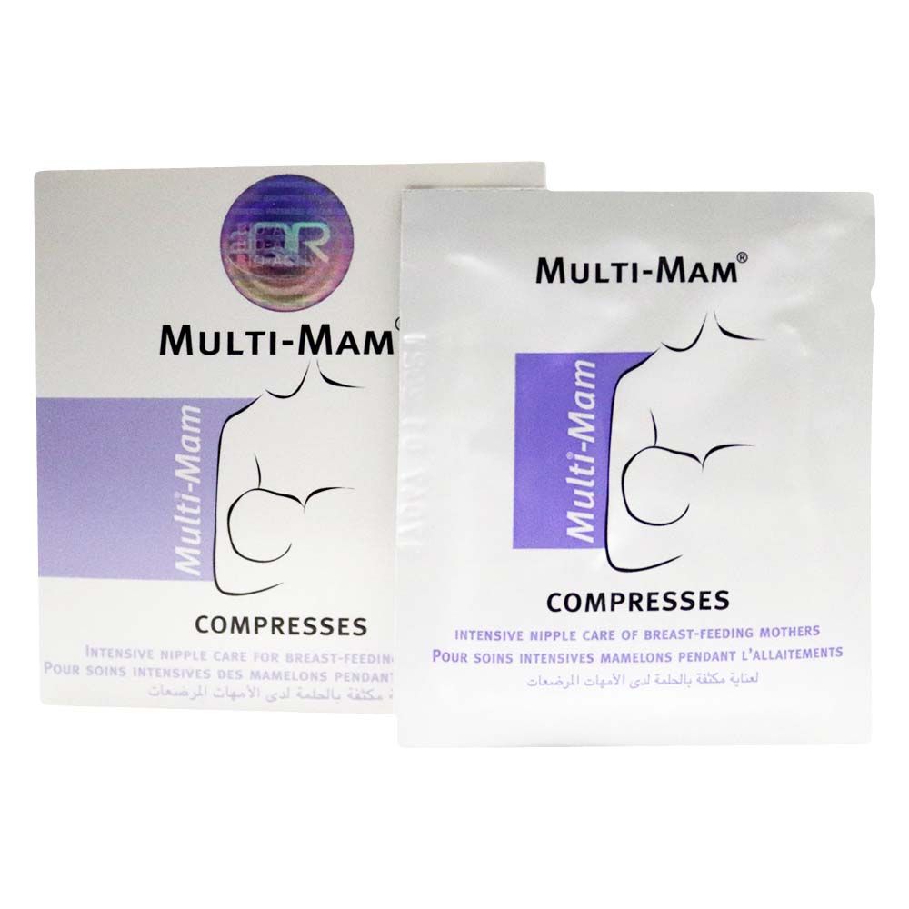 Multi-Mam Compresses Sachets 12's