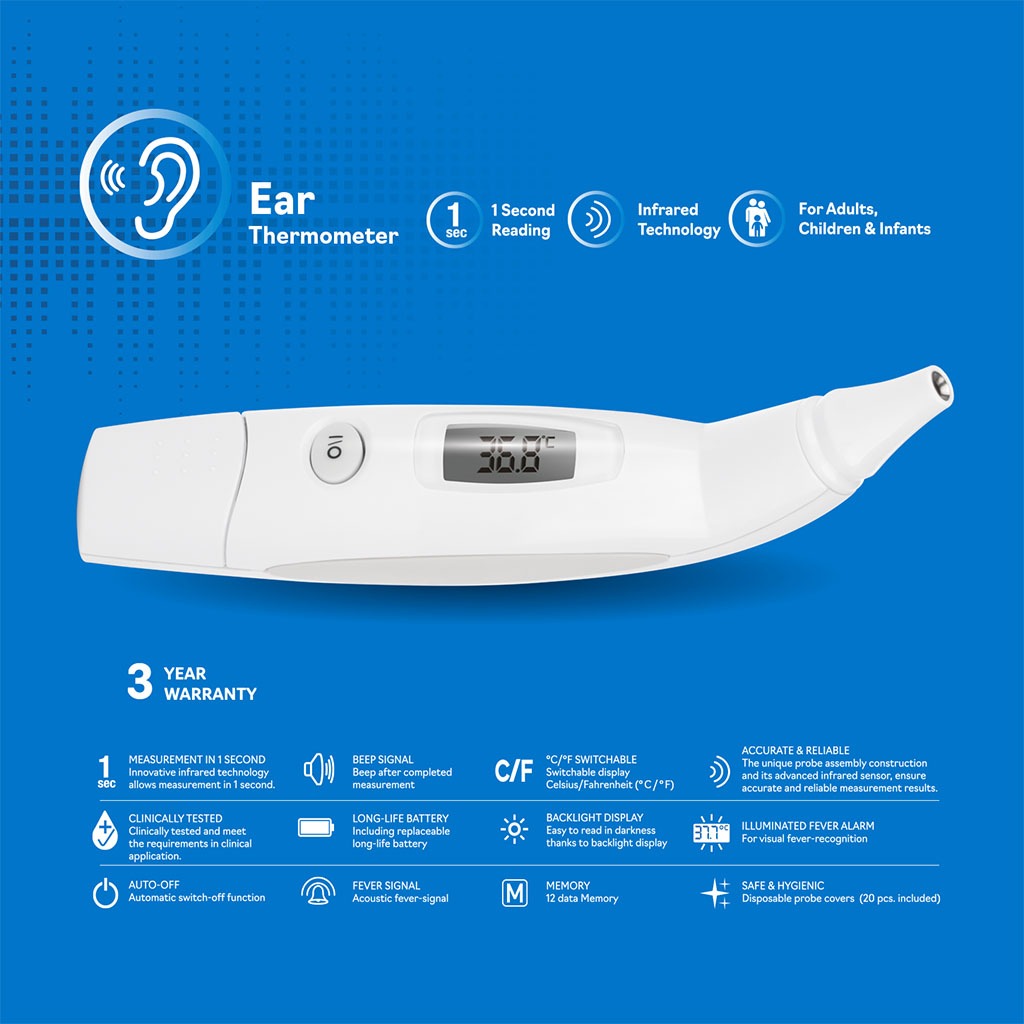 Accurete Digital Ear Thermometer T100