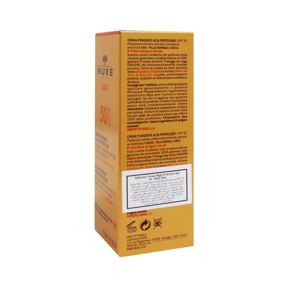 Nuxe Sun SPF50 High Protection Melting Cream 50 mL