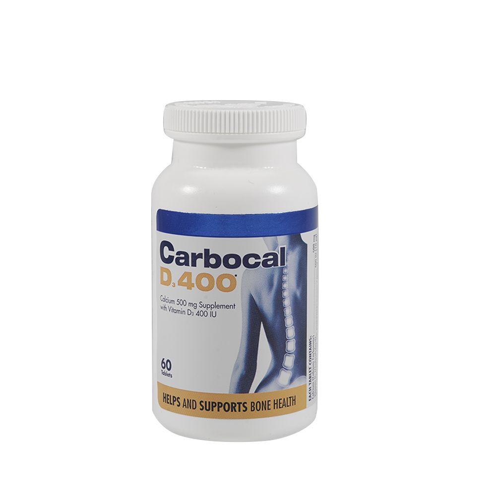 Carbocal D 400 Tablets 60's