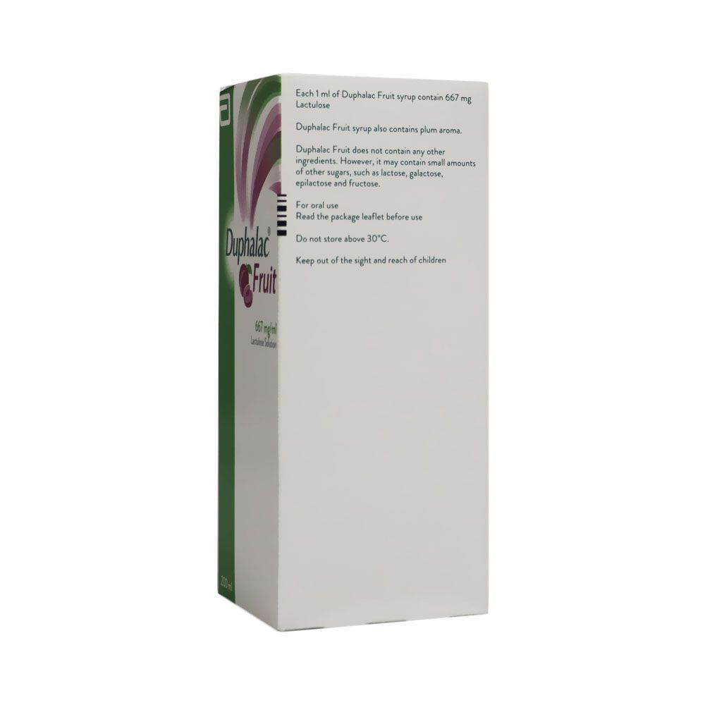 Duphalac Lactulose Oral Solution Fruit Flavor For Constipation  200ml