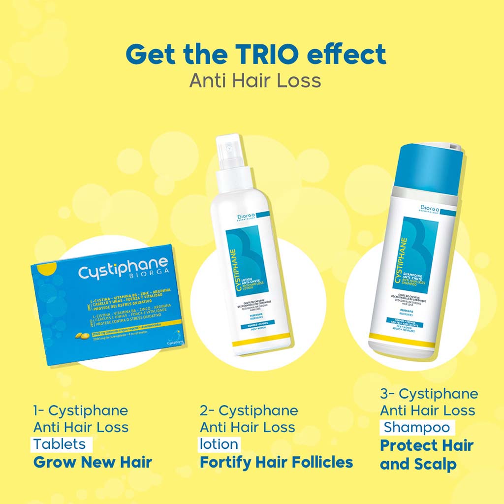 Biorga Cystiphane Hair & Nails Supplement Tablets, Pack of 120's