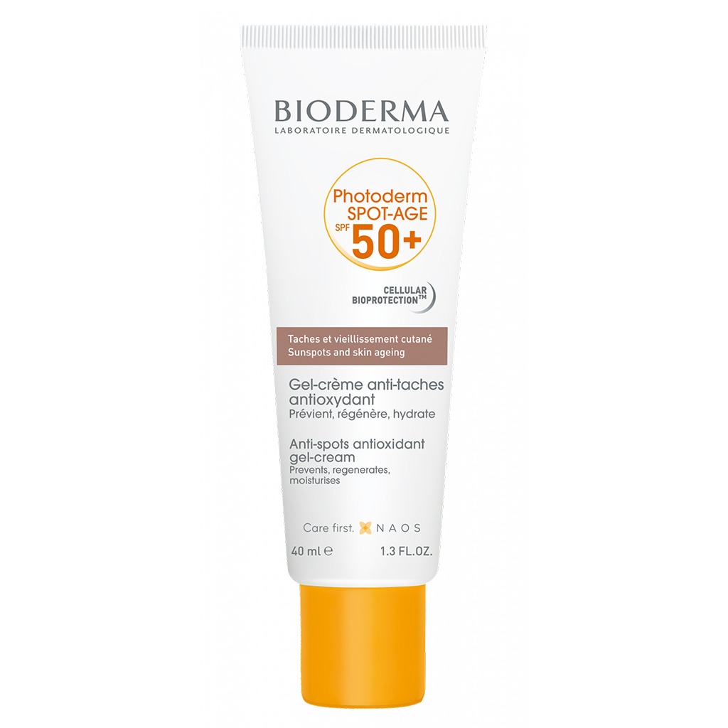 Bioderma Photoderm Spot-Age SPF50+ Antispot & Antioxidant Sunscreen Gel-Cream 40 mL